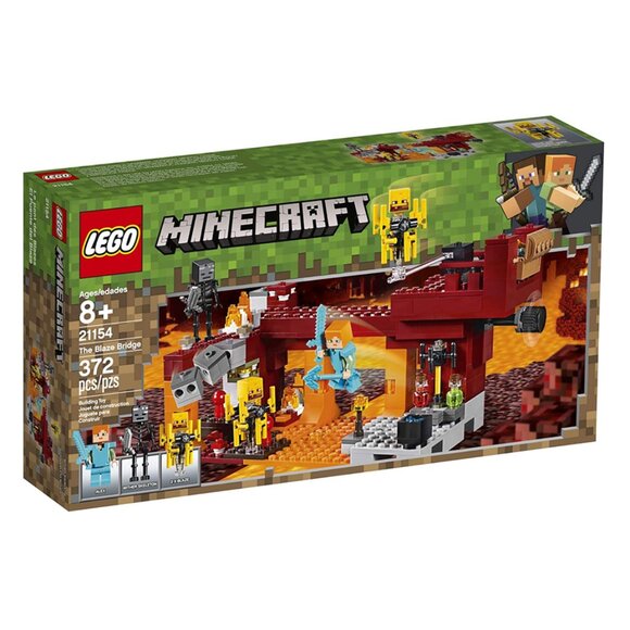 LEGO Minecraft 21154 – The Blaze Bridge Complete w/Box & Instructions - Picture 3 of 8